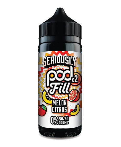 DOOZY VAPE CO SERIOUSLY PODFILL MELON CITRUS 100ML SHORTFILL E - LIQUID - Super E - cig