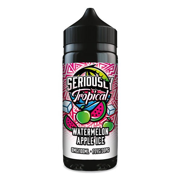 DOOZY VAPE CO SERIOUSLY TROPICAL WATERMELON APPLE ICE 100ML SHORTFILL E - LIQUID - Super E - cig