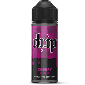 DRIP CHERRY COLA 100ML SHORTFILL E - LIQUID - Super E - cig
