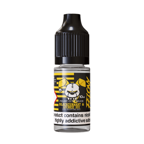 EL-SCIENCE - 10ML FELONY BLACKCURRANT & LYCHEE NIC SALT E LIQUID - Super E-cig