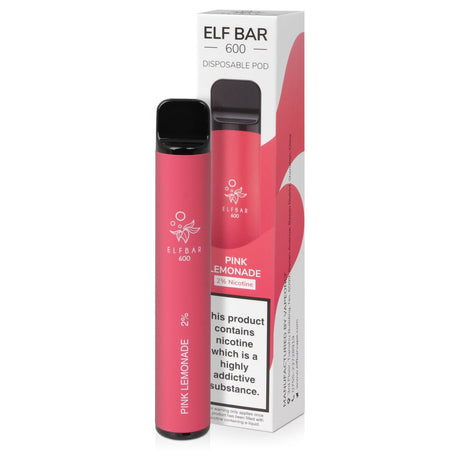 ELF BAR - 600 PUFF DISPOSABLE VAPE SYSTEM - Super E-cig