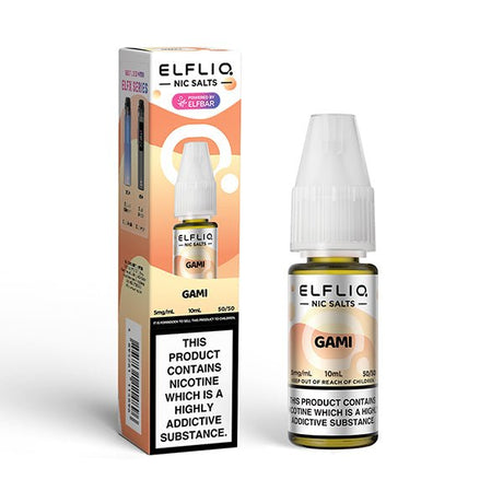 ELF BAR ELFLIQ GAMI 10ML NIC SALT E - LIQUID - Super E - cig