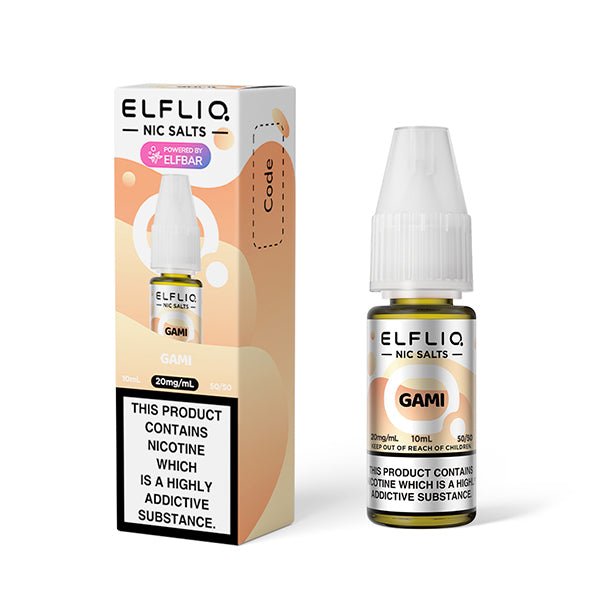 ELF BAR ELFLIQ GAMI 10ML NIC SALT E - LIQUID - Super E - cig