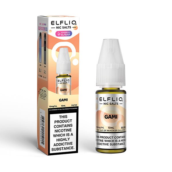 ELF BAR ELFLIQ GAMI 10ML NIC SALT E - LIQUID - Super E - cig