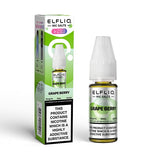 ELF BAR ELFLIQ GRAPE BERRY 10ML NIC SALT E - LIQUID - Super E - cig