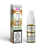 ELF BAR ELFLIQ MINT TOBACCO 10ML NIC SALT E - LIQUID - Super E - cig