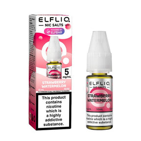 ELF BAR ELFLIQ STRAWBERRY WATERMEON 10ML NIC SALT E-LIQUID - Super E-cig