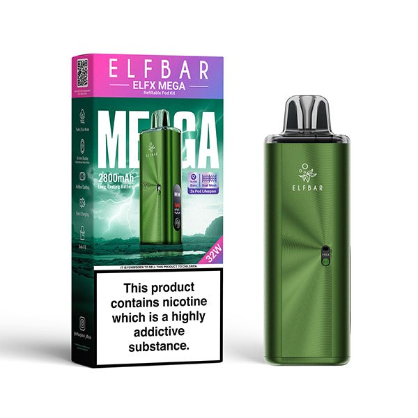 ELF BAR ELFX MEGA POD KIT - Super E - cig