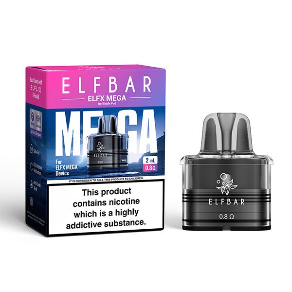 ELF BAR ELFX MEGA REPLACEMENT XL POD 1 PACK - Super E - cig