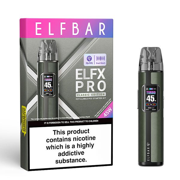 ELF BAR ELFX PRO CLASSIC EDITION POD KIT - Super E - cig