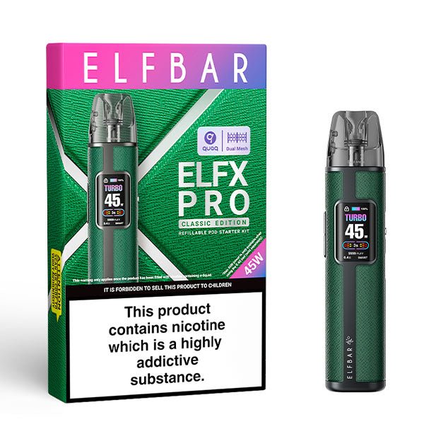 ELF BAR ELFX PRO CLASSIC EDITION POD KIT - Super E - cig