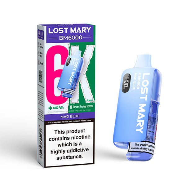 ELF BAR LOST MARY BM6000 DISPOSABLE VAPE - Super E - cig