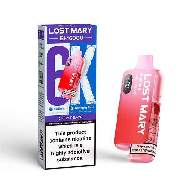 ELF BAR LOST MARY BM6000 DISPOSABLE VAPE - Super E - cig