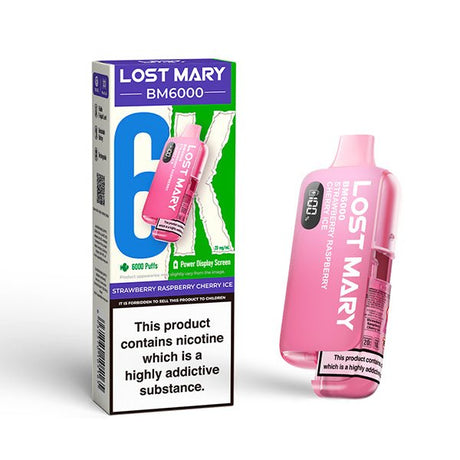 ELF BAR LOST MARY BM6000 DISPOSABLE VAPE - Super E - cig