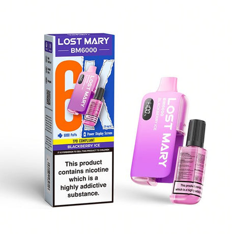 ELF BAR LOST MARY BM6000 DISPOSABLE VAPE - Super E - cig