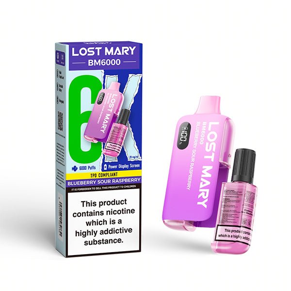 ELF BAR LOST MARY BM6000 DISPOSABLE VAPE - Super E - cig