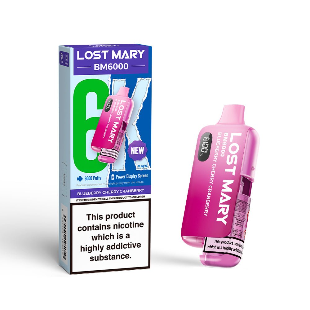 ELF BAR LOST MARY BM6000 DISPOSABLE VAPE - Super E - cig