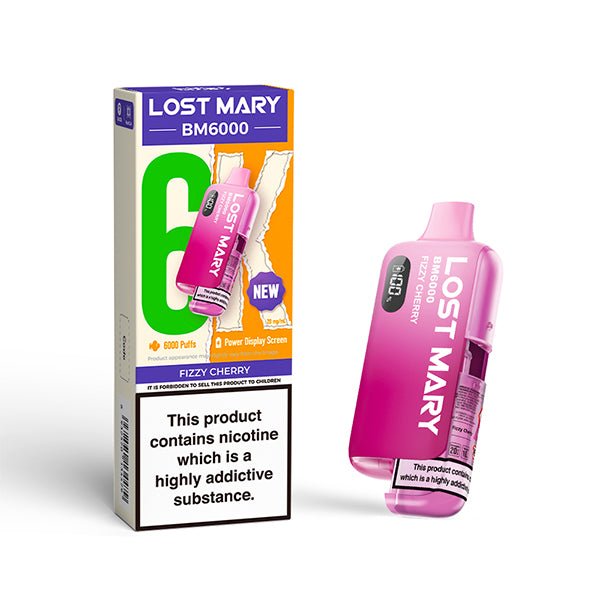 ELF BAR LOST MARY BM6000 DISPOSABLE VAPE - Super E - cig