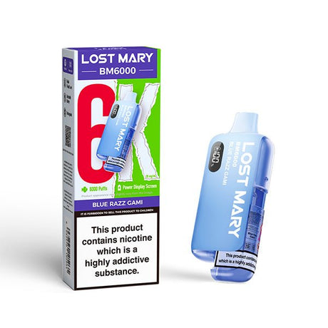 ELF BAR LOST MARY BM6000 DISPOSABLE VAPE - Super E - cig