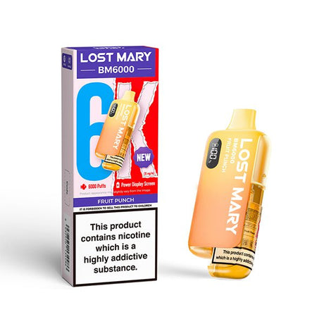 ELF BAR LOST MARY BM6000 DISPOSABLE VAPE - Super E - cig