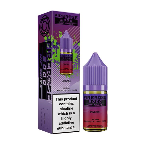 ELUX FIREROSE 5000 VIM - TRU 10ML NIC SALT E - LIQUID - Super E - cig