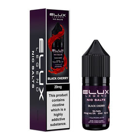 ELUX LEGEND BLACK CHERRY 10ML NIC SALT E - LIQUID - Super E - cig