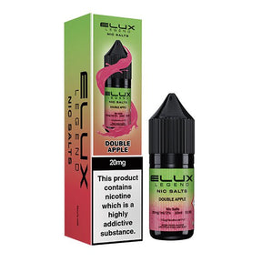 ELUX LEGEND DOUBLE APPLE 10ML NIC SALT E - LIQUID - Super E - cig