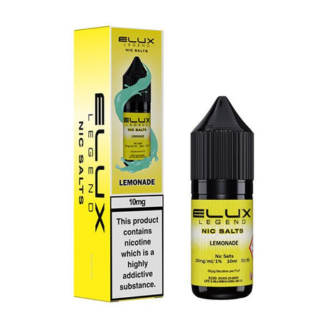 ELUX LEGEND LEMONADE 10ML NIC SALT E - LIQUID - Super E - cig