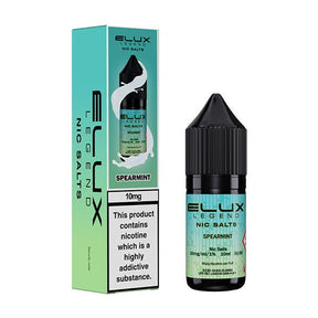 ELUX LEGEND SPEARMINT 10ML NIC SALT E - LIQUID - Super E - cig