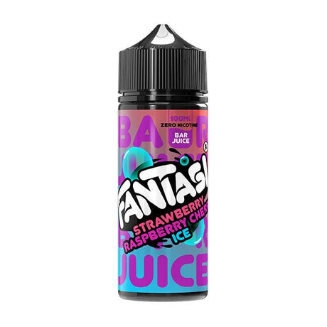 FANTASI BAR JUICE STRAWBERRY RASPBERRY CHERRY ICE 100ML SHORTFILL E - LIQUID - Super E - cig