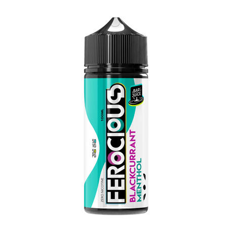 FEROCIOUS BAR JUICE BLACKCURRANT MENTHOL 100ML SHORTFILL E - LIQUID - Super E - cig