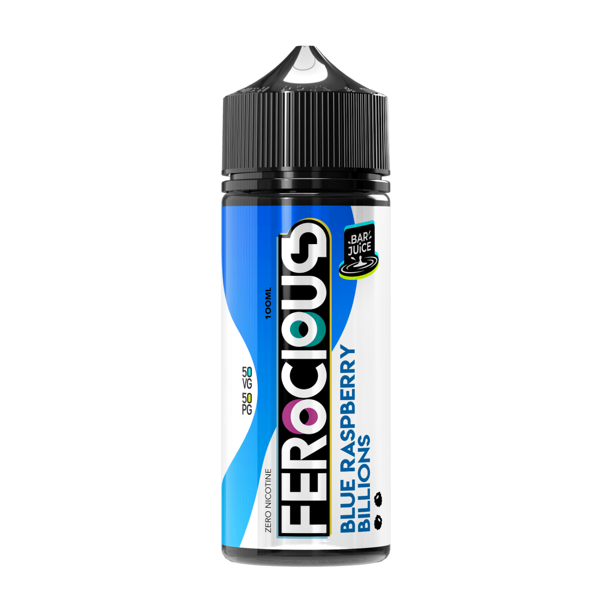 FEROCIOUS BAR JUICE BLUE RASPBERRY BILLIONS 100ML SHORTFILL E - LIQUID - Super E - cig