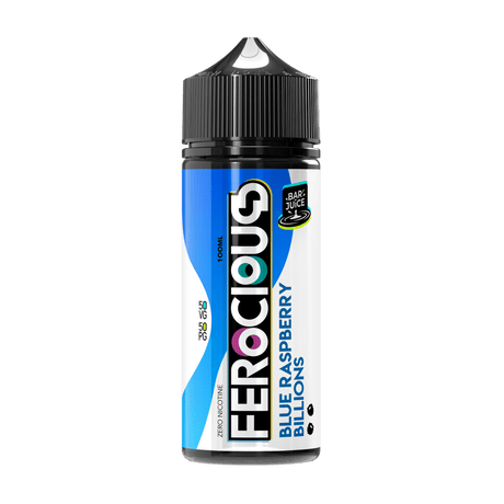 FEROCIOUS BAR JUICE BLUE RASPBERRY BILLIONS 100ML SHORTFILL E - LIQUID - Super E - cig