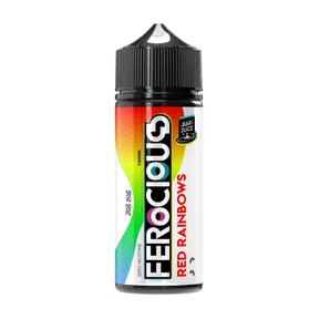 FEROCIOUS BAR JUICE RED RAINBOW 100ML SHORTFILL E - LIQUID - Super E - cig