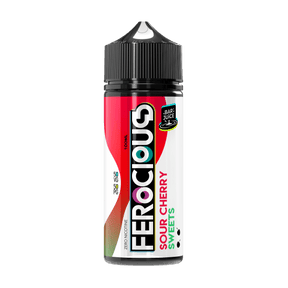 FEROCIOUS BAR JUICE SOUR CHERRY SWEETS 100ML SHORTFILL E - LIQUID - Super E - cig