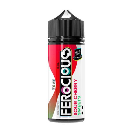 FEROCIOUS BAR JUICE SOUR CHERRY SWEETS 100ML SHORTFILL E - LIQUID - Super E - cig