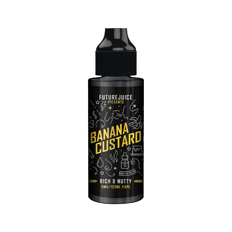 FUTURE JUICE - 100ML BANANA CUSTARD 0MG SHORTFILL E LIQUID - Super E-cig