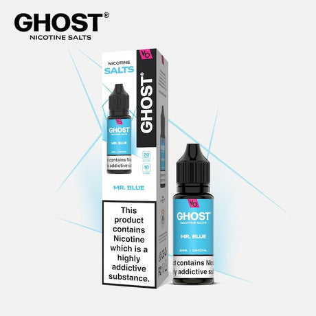 GHOST® SALTS MR BLUE 10ML NIC SALT E - LIQUID - Super E - cig
