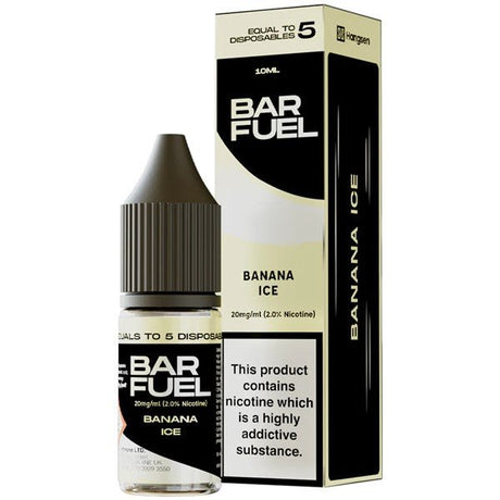 HANGSEN BAR FUEL BANANA ICE 10ML NIC SALT E - LIQUID - Super E - cig