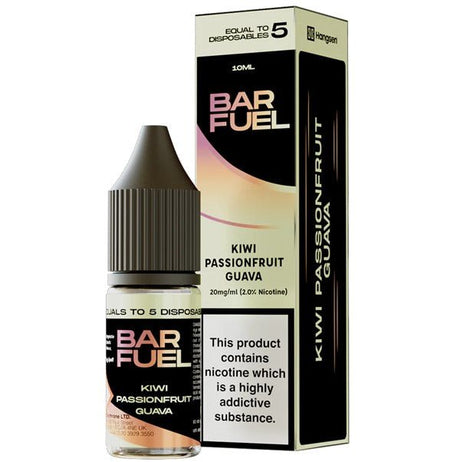 HANGSEN BAR FUEL KIWI PASSIONFRUIT GUAVA 10ML NIC SALT E - LIQUID - Super E - cig