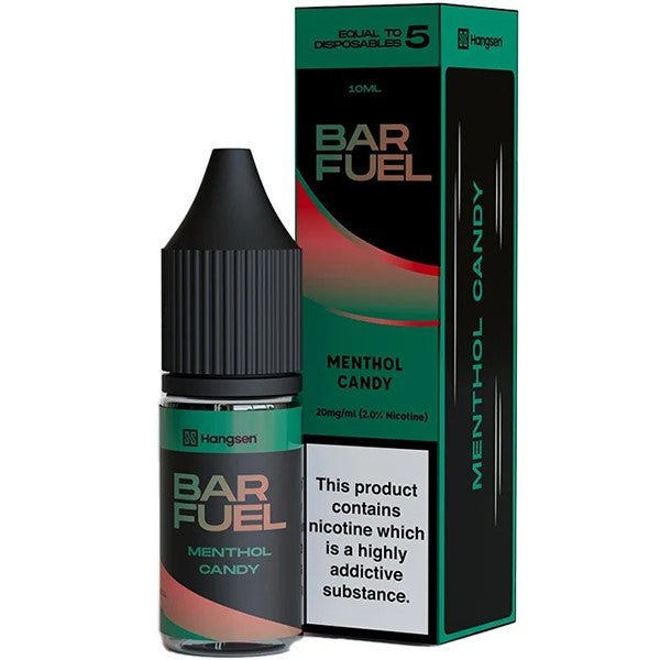 HANGSEN BAR FUEL MENTHOL CANDY 10ML NIC SALT E - LIQUID - Super E - cig