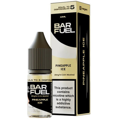 HANGSEN BAR FUEL PINEAPPLE ICE 10ML NIC SALT E - LIQUID - Super E - cig