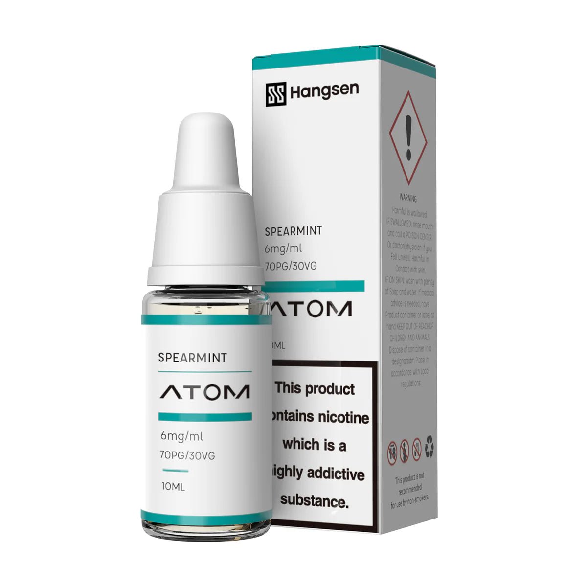 HANGSEN SPEARMINT 10ML E-LIQUID| 2.00| 10ml E-liquid  Super E-cig