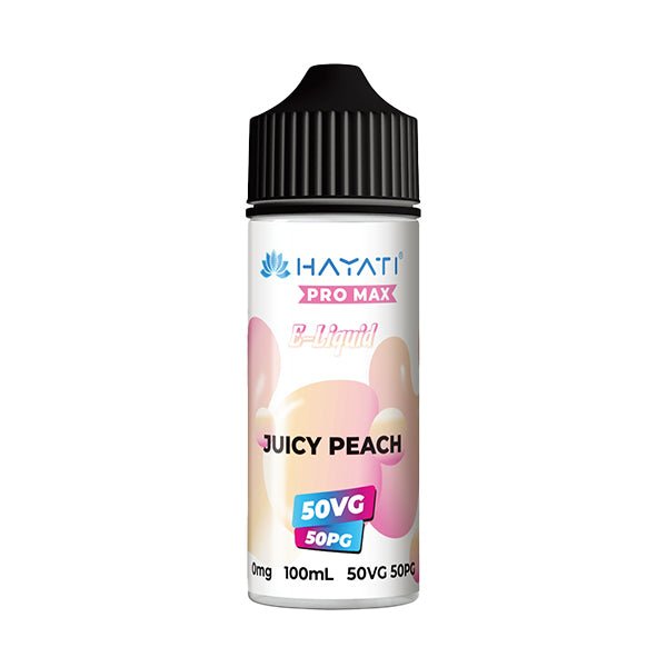 HAYATI JUICY PEACH 100ML SHORTFILL E - LIQUID - Super E - cig