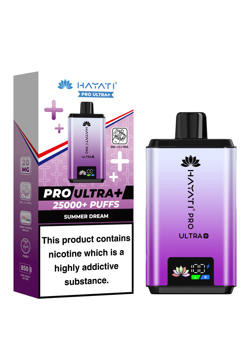 HAYATI PRO ULTRA + PREFILLED POD KIT - Super E - cig