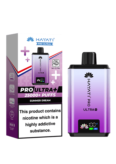 HAYATI PRO ULTRA + PREFILLED POD KIT - Super E - cig