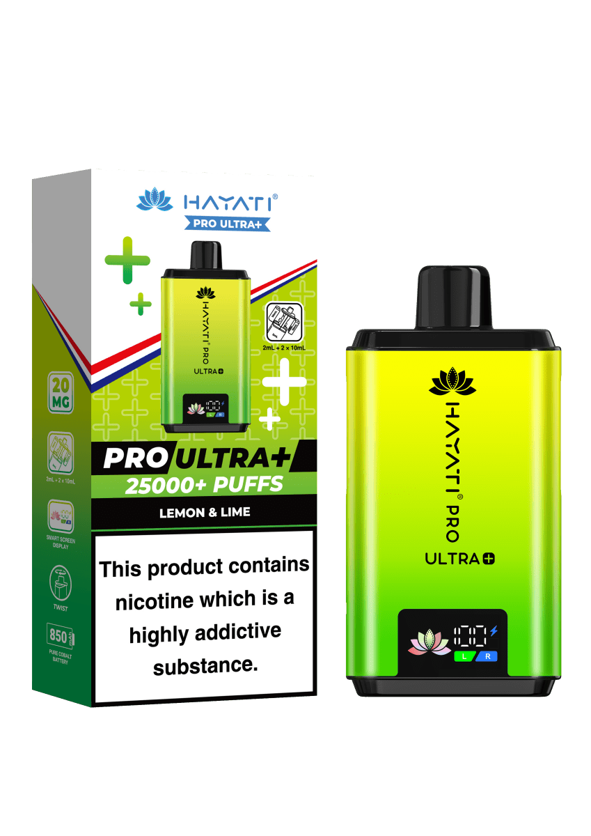 HAYATI PRO ULTRA + PREFILLED POD KIT - Super E - cig