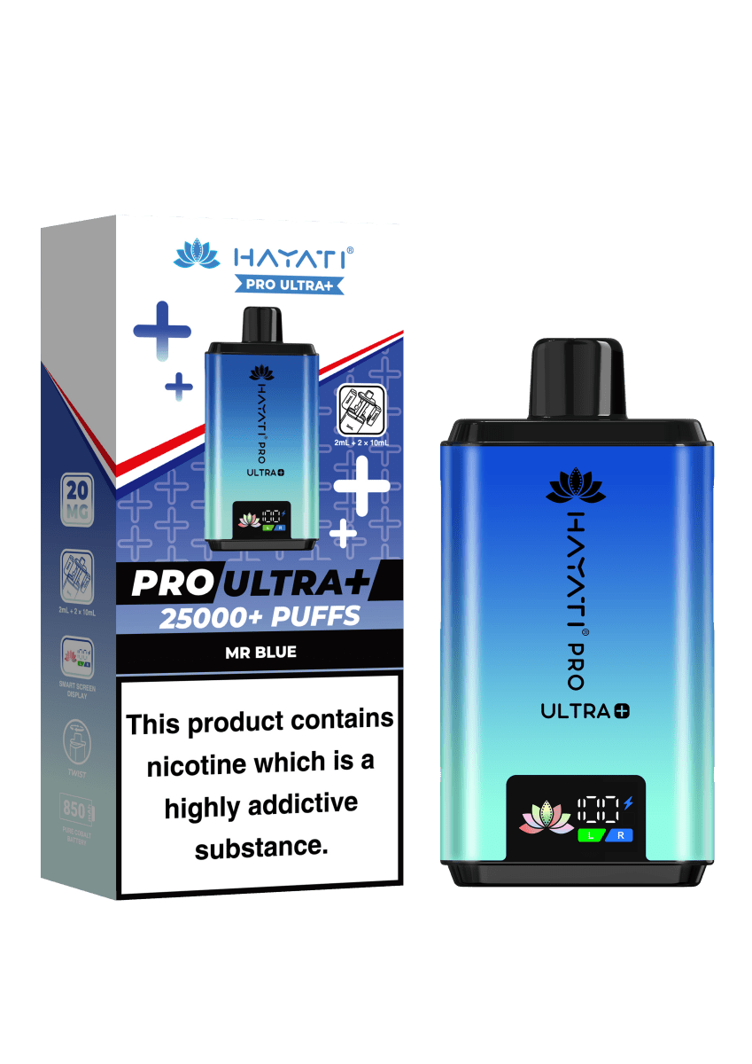 HAYATI PRO ULTRA + PREFILLED POD KIT - Super E - cig