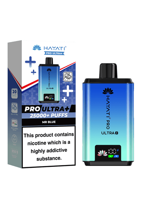 HAYATI PRO ULTRA + PREFILLED POD KIT - Super E - cig