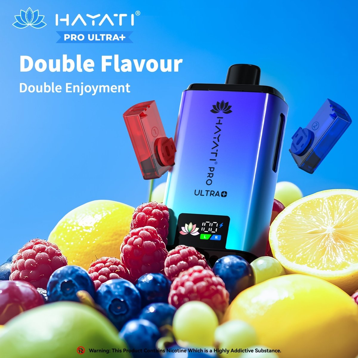 HAYATI PRO ULTRA + PREFILLED POD KIT - Super E - cig